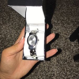 Women’s silver watch